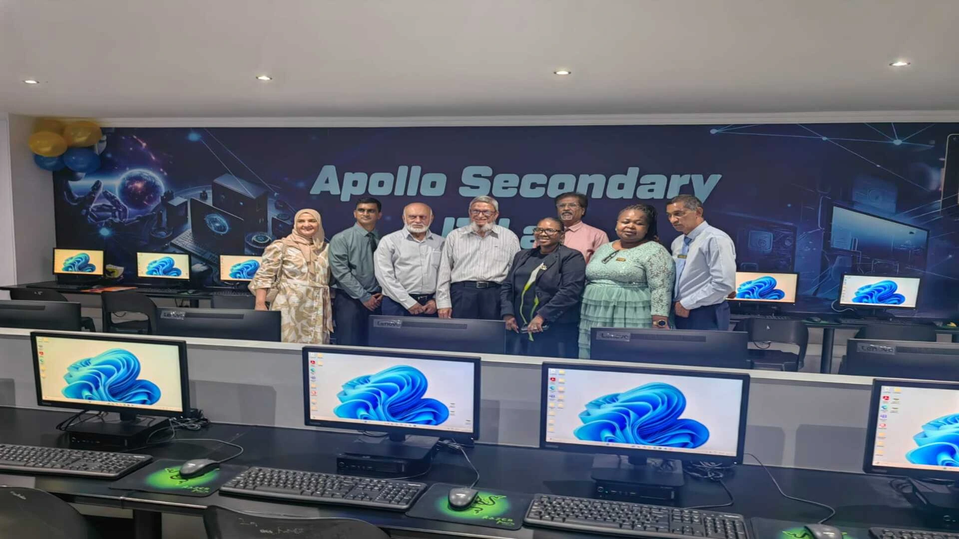 Apollo Secondary of teachers image for display purposes only