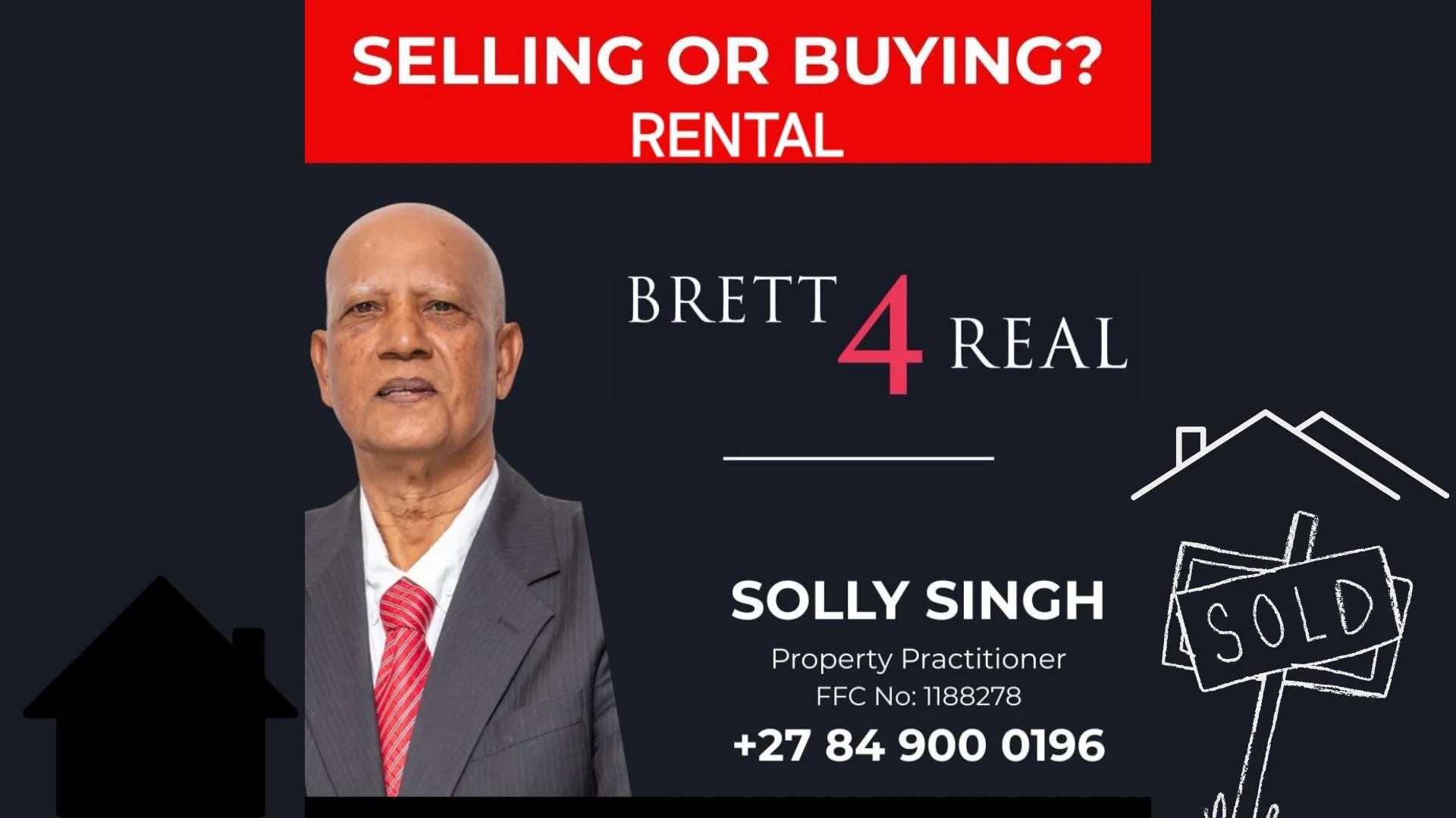 Brett4Real display advert for display purposes