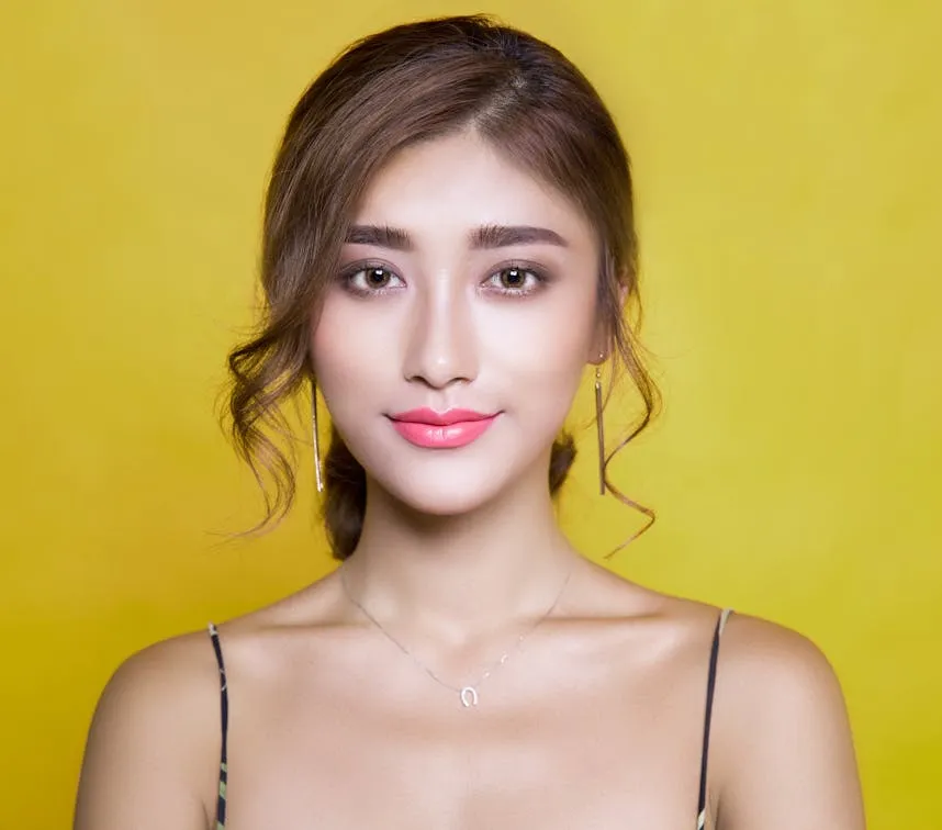 beauty image of a girl for display purposes