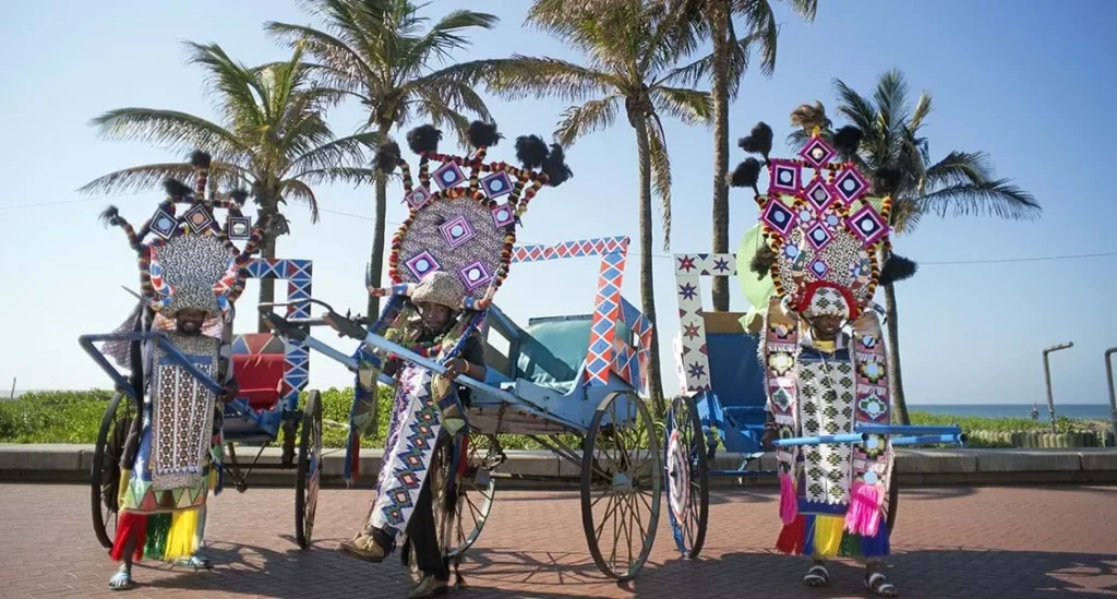 Durban rickshaw riders
